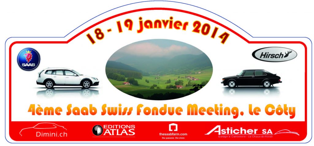 Saab Swiss Fondue Meeting 2014