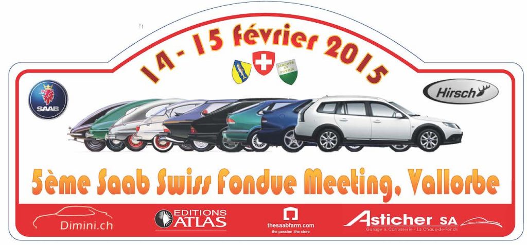 Saab Swiss Fondue Meeting 2015